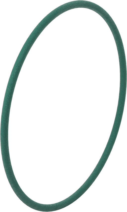 Dokulu Yuvarlak Kemer, 6 mm Çap, 559 mm Dış Çevresi