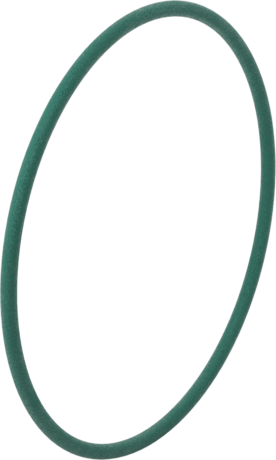 Dokulu Yuvarlak Kemer, 8 mm Çap, 762 mm Dış Çevre