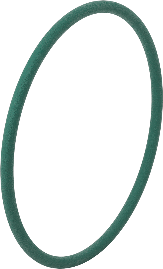 Dokulu Yuvarlak Kemer, 10 mm Çap, 711 mm Dış Çevre