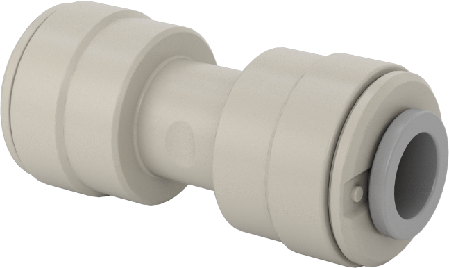 Tak-Çalıştır Acetal Gövdeli Delikli Vana, Konektör, 1/4" Boru Dış Çapı için, 0,021" Delik Çapı