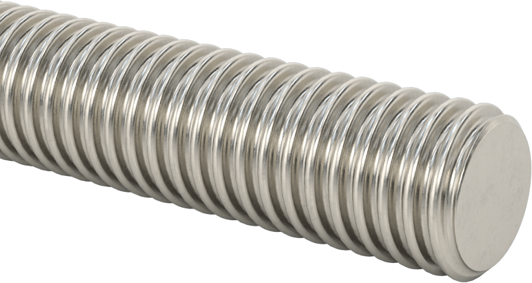 Ultra Hassas Kurşun Vida, 5/8"-10 Diş Boyutu, 6 Fit Uzunluk