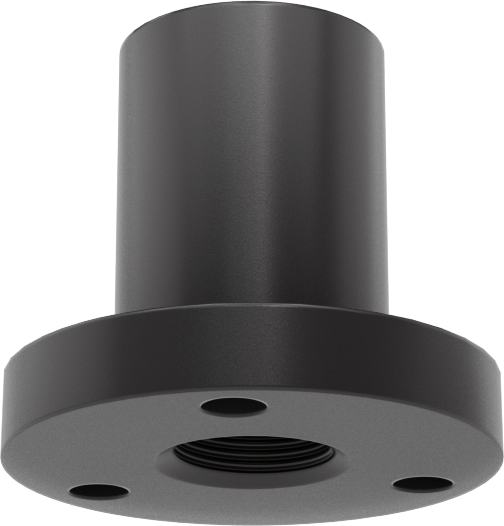 3/8"-40 Diş Boyutu Ultra Hassas Kılavuz Vida için Flanş Somunu