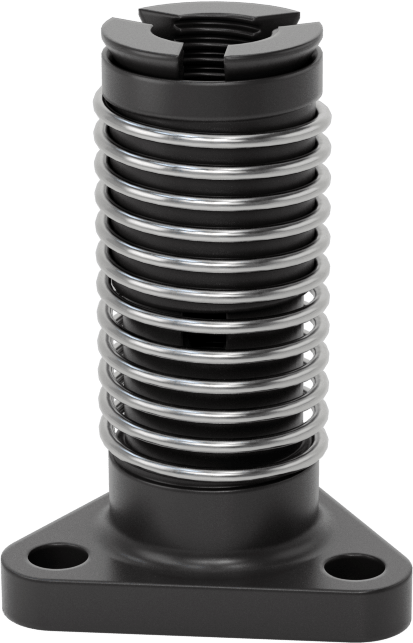 3/8"-20 Diş Boyutu Ultra Hassas Kılavuz Vidayı için Yaylı Flanş Somunu
