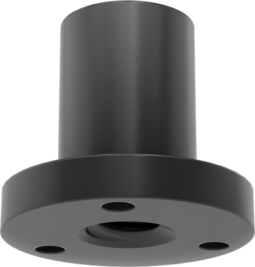 Ultra Hassas Kılavuz Vidayı için 3/8"-10 Dişli Boyutlu Flanş Somunu