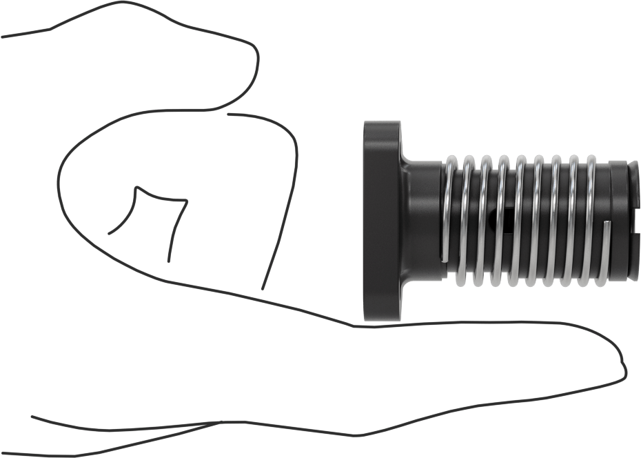 Ultra Hassas Kurşun Vida için Yaylı 1/2"-10 Diş Boyutu Flanş Somunu