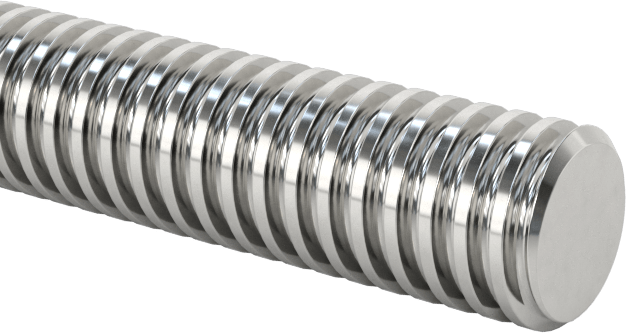 Ultra Hassas Kurşun Vida, 1/8"-41.7 Diş Boyutu, 6 inç Uzunluk