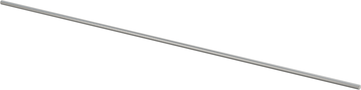 Ultra Hassas Kurşun Vida, 1/8"-41.7 Diş Boyutu, 1 Ayak Uzunluğunda