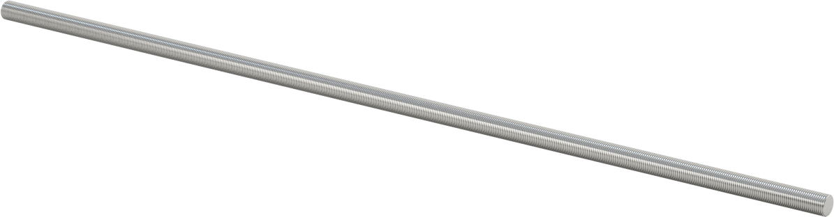 Ultra Hassas Kurşun Vida, 1/4"-40 Diş Boyutu, 1 Ayak Uzunluğunda