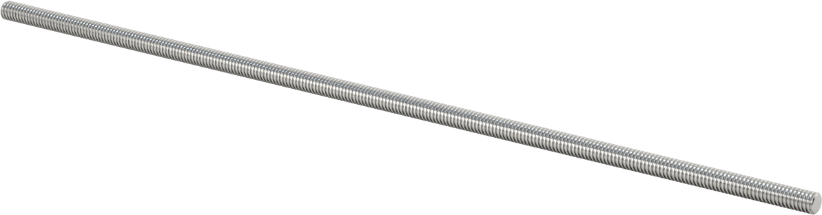 Ultra Hassas Kurşun Vida, 1/4"-20 Diş Boyutu, 1 Ayak Uzunluğunda