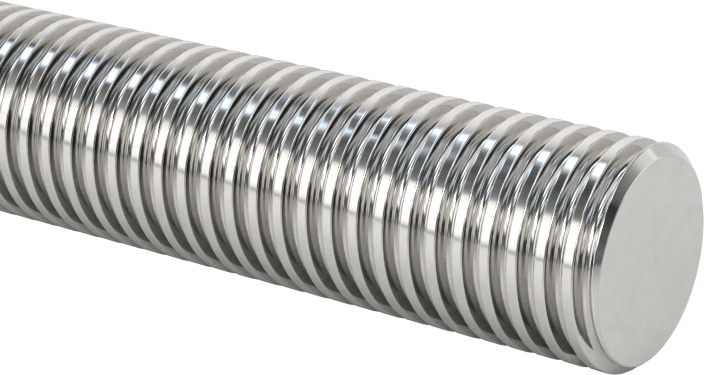 Ultra Hassas Kurşun Vida, 3/8"-20 Diş Boyutu, 3 Fit Uzunluk