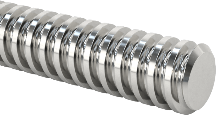 Ultra Hassas Kurşun Vida, 3/8"-10 Diş Boyutu, 3 Fit Uzunluk