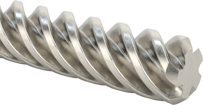 Ultra Hassas Kurşun Vida, 3/8"-5 Diş Boyutu, 3 Fit Uzunluk, 5 Diş Başlangıcı