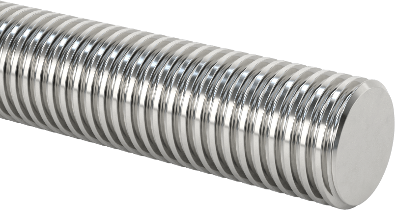 Ultra Hassas Kurşun Vida, 3/4"-10 Diş Boyutu, 3 Fit Uzunluk