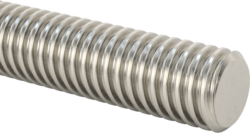 Ultra Hassas Kurşun Vida, 3/4"-8 Diş Boyutu, 3 Fit Uzunluk, 2 Diş Başlangıcı