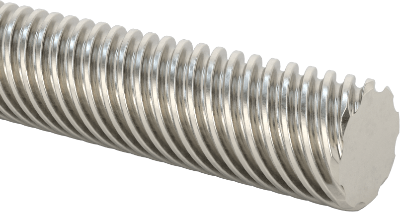 Ultra Hassas Kurşun Vida, 3/4"-8 Diş Boyutu, 6 Fit Uzunluk, 8 Diş Başlangıcı
