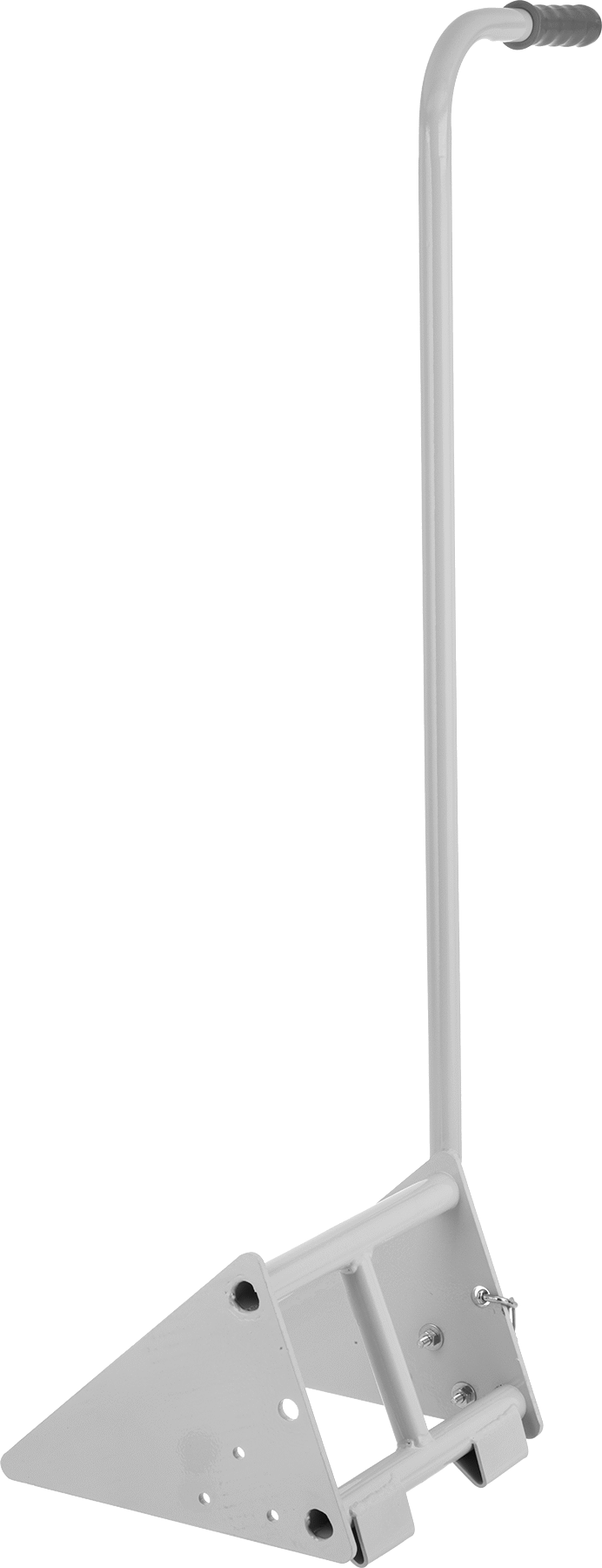 Uzatılmış Saplı Tekerlek Takozu, Toz Boyalı Çelik, 9-1/2" Uzunluk