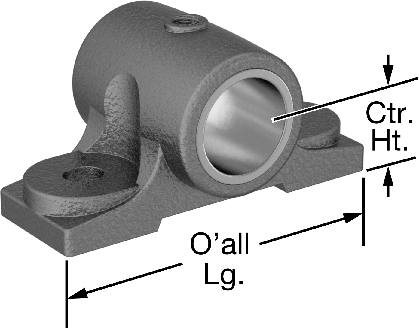 Montajlı Kovanlı Rulman, 1-3/4" Mil Çapı için