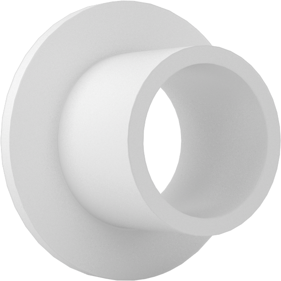Gıda ve İçecek Sektörü için Kuru Çalışan Kovanlı Rulman, Flanşlı, Rulon, 1/4“ Mil ve 5/16” Muhafaza İç Çapı için, 1/4" Uzunluk