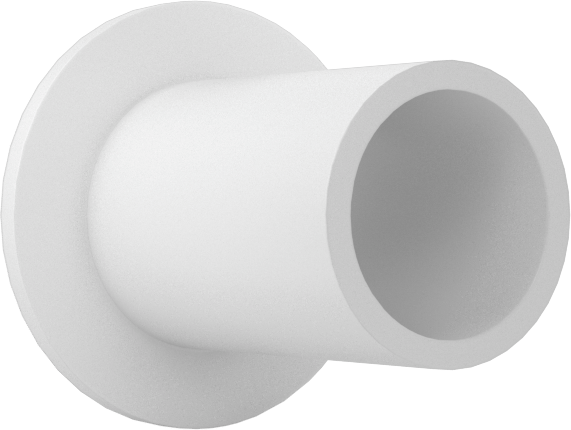 Gıda ve İçecek Sektörü için Kuru Çalışan Kovanlı Rulman, Flanşlı, Rulon, 1/4“ Mil ve 5/16” Muhafaza İç Çapı için, 1/2" Uzunluk