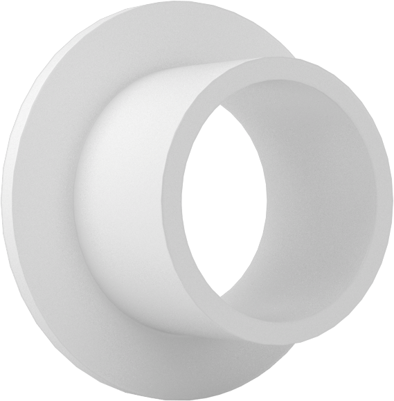 Gıda ve İçecek Sektörü için Kuru Çalışan Kovanlı Rulman, Flanşlı, Rulon 641, 5/16" Mil Çapı için, 1/4" Uzunluk