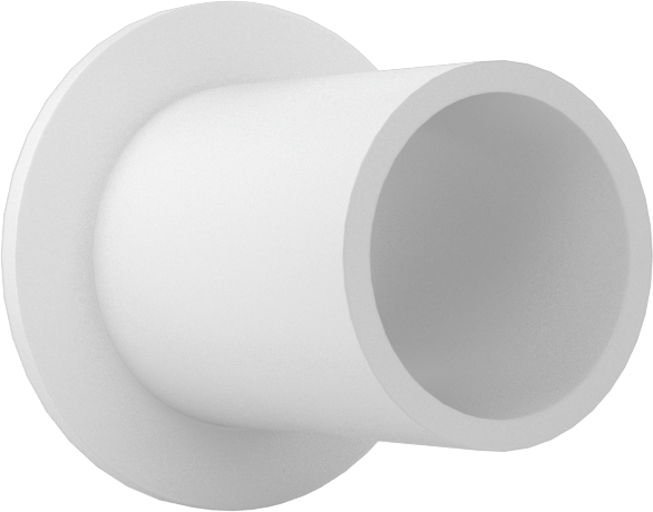 Gıda ve İçecek Sektörü için Kuru Çalışan Kovanlı Rulman, Flanşlı, Rulon 641, 5/16" Mil Çapı için, 1/2" Uzunluk