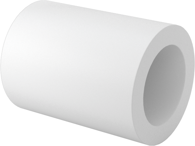 Gıda ve İçecek Sektörü için Kuru Çalışan Kovanlı Rulman, Rulon 641, 1/4“ Mil Çapı ve 3/8” Muhafaza İç Çapı için, 1/2" Uzunluk