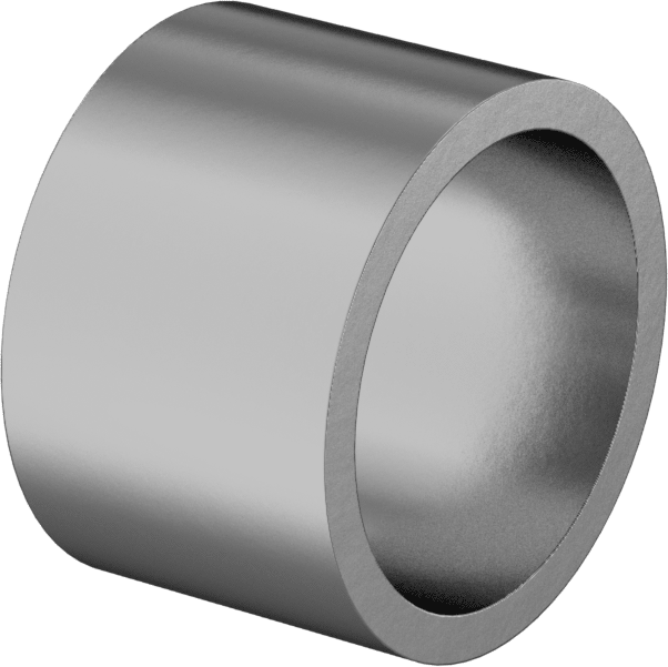 Yüksek Mukavemetli 932 Yatak Bronzu Kovanlı Rulman, 5/16“ Mil Çapı ve 3/8” Muhafaza İç Çapı için, 1/4" Uzunluk