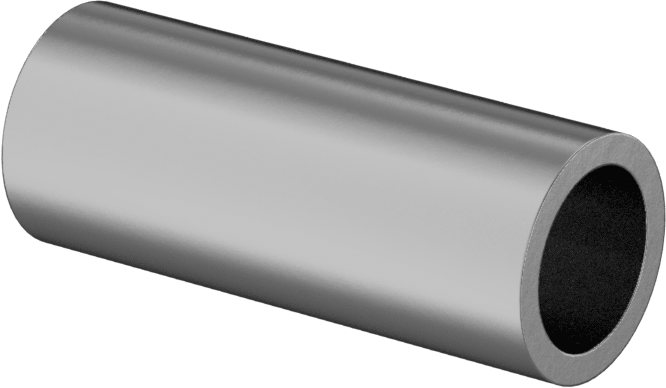 Yüksek Mukavemetli 932 Yatak Bronzu Kovanlı Rulman, 3/8“ Mil Çapı ve 1/2” Muhafaza İç Çapı için, 1-1/4" Uzunluk