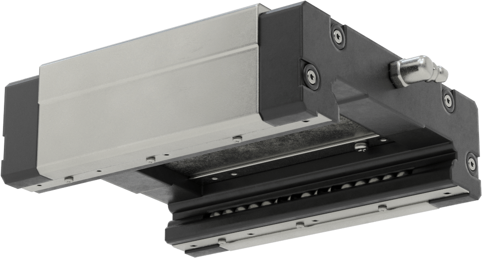 Ekstra Geniş Bilyalı Rulman Taşıyıcı, 90 mm Genişlikli Ray için