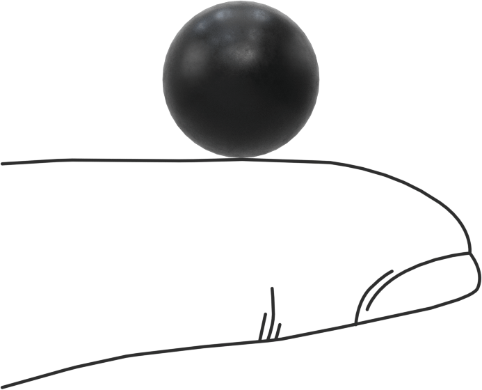 Hava Koşullarına Dayanıklı EPDM Kauçuk Top, 1/2" Çap