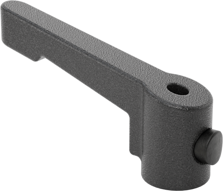 Naylon Hızlı Kelepçe Kolu, 1/4"-20 Diş Boyutu
