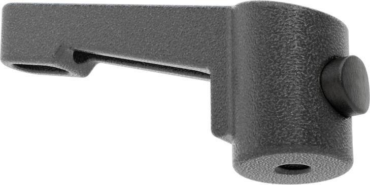 Naylon Hızlı Kelepçe Kolu, 1/4"-20 Diş Boyutu