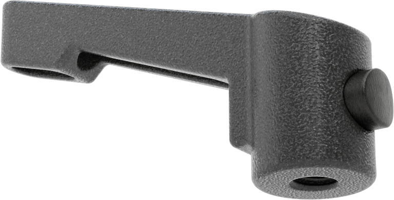 Naylon Hızlı Kelepçe Kolu, 3/8"-16 Diş Boyutu