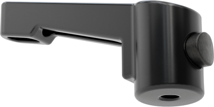 Çinko Hızlı Kelepçe Kolu, 1/4"-20 Diş