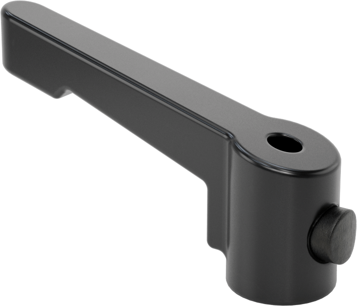 Çinko Hızlı Kelepçe Kolu, 1/4"-20 Diş
