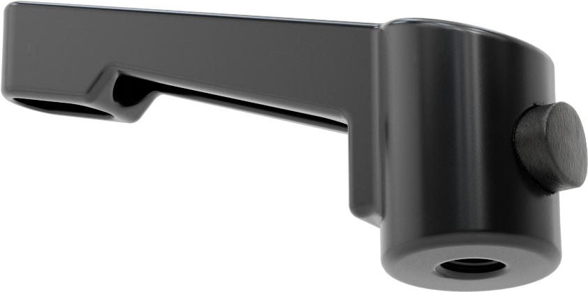 Çinko Hızlı Kelepçe Kolu, 1/2"-13 Diş