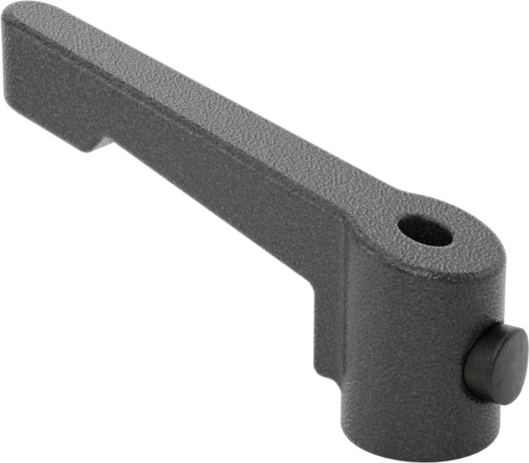Naylon Hızlı Kelepçe Kolu, 5/16"-18 Diş Boyutu