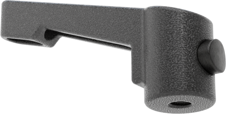 Naylon Hızlı Kelepçe Kolu, 5/16"-18 Diş Boyutu