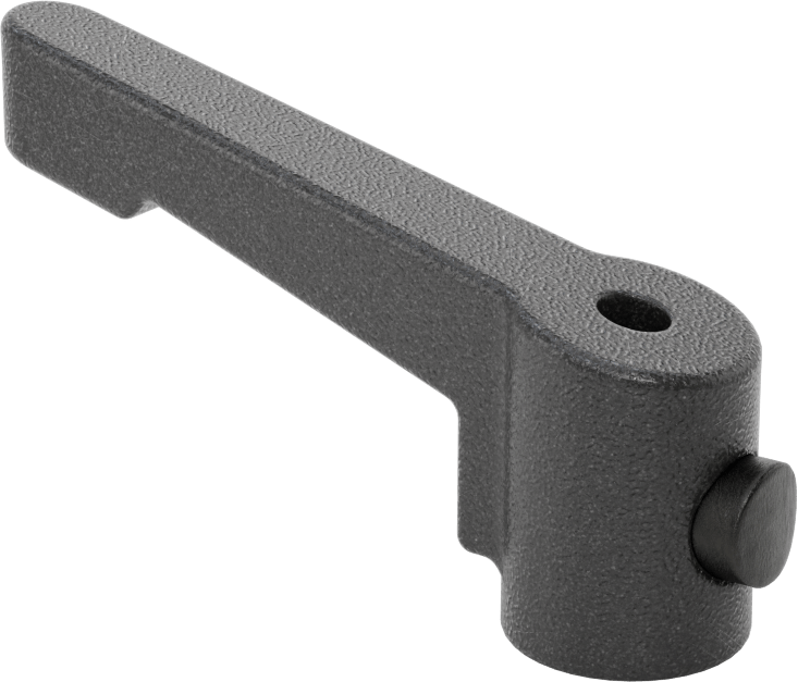 Naylon Hızlı Kelepçe Kolu, M6 x 1 mm Diş Boyutu