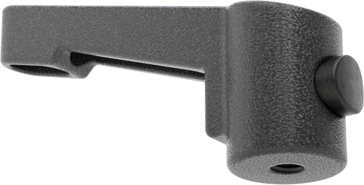 Naylon Hızlı Kelepçe Kolu, M6 x 1 mm Diş Boyutu