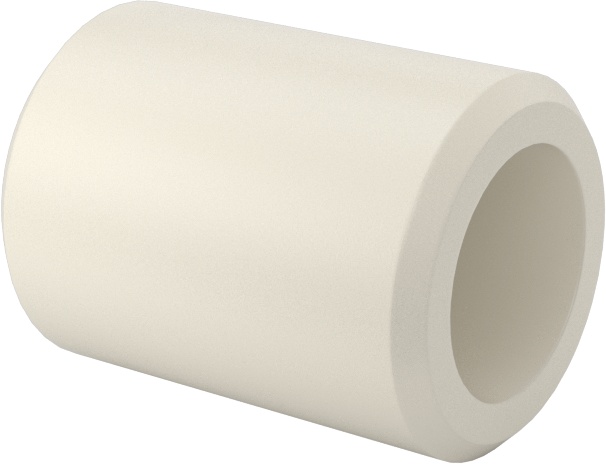 Kuru Çalışan Naylon Kovanlı Rulman, 1/4“ Mil Çapı ve 3/8” Muhafaza İç Çapı için, 1/2" Uzunluk
