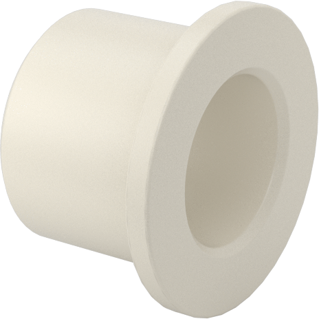 Kuru Çalışan Naylon Kovanlı Rulman, Flanşlı, 5/16“ Mil Çapı ve 7/16” Muhafaza İç Çapı için, 3/8" Uzunluk
