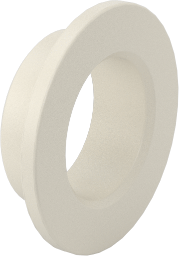 Kuru Çalışan Naylon Kovanlı Rulman, 1/2" Mil Çapı için, 1/4" Uzunluk, 7/8“ Dış Çap x 1/16” Kalınlık Flanş