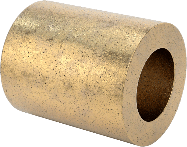 Yağ Emdirilmiş 841 Bronz Kovanlı Yatak, 3/16“ Mil Çapı ve 5/16” Muhafaza İç Çapı için, 3/8" Uzunluk
