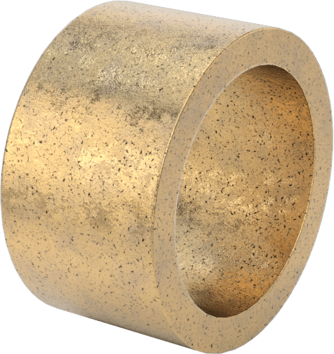 Yağ Emdirilmiş 841 Bronz Kovanlı Yatak, 7/16“ Mil Çapı ve 9/16” Muhafaza İç Çapı için, 5/16" Uzunluk
