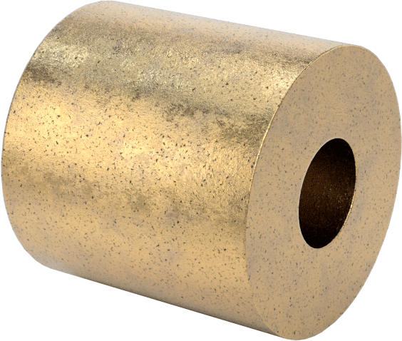 Yağ Emdirilmiş 841 Bronz Kovanlı Yatak, 3/32" Mil Çapı için