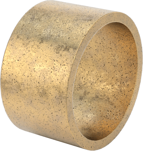 Yağ Emdirilmiş 841 Bronz Kovanlı Yatak, 3/8“ Mil Çapı ve 7/16” Muhafaza İç Çapı için, 1/4" Uzunluk