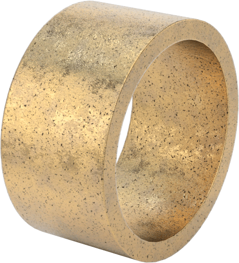 Yağ Emdirilmiş 841 Bronz Kovanlı Yatak, 5/8“ Mil Çapı ve 3/4” Muhafaza İç Çapı için, 3/8" Uzunluk