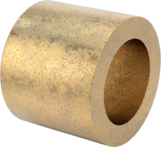 Yağ Emdirilmiş 841 Bronz Kovanlı Yatak, 1/4" Mil Çapı için, 3/8" gövde iç çapı için, 5/16" Uzunluk