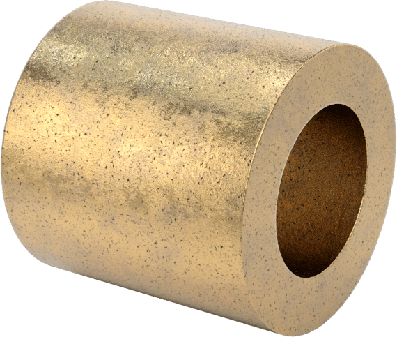 Yağ Emdirilmiş 841 Bronz Kovanlı Yatak, 3/16" Mil Çapı için, 5/16" Muhafaza İç Çapı için, 5/16" Uzunluk